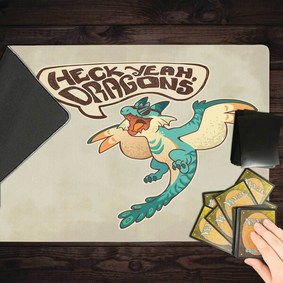 Heck Yeah, Dragons! Playmat - Standard Playmat / Plain