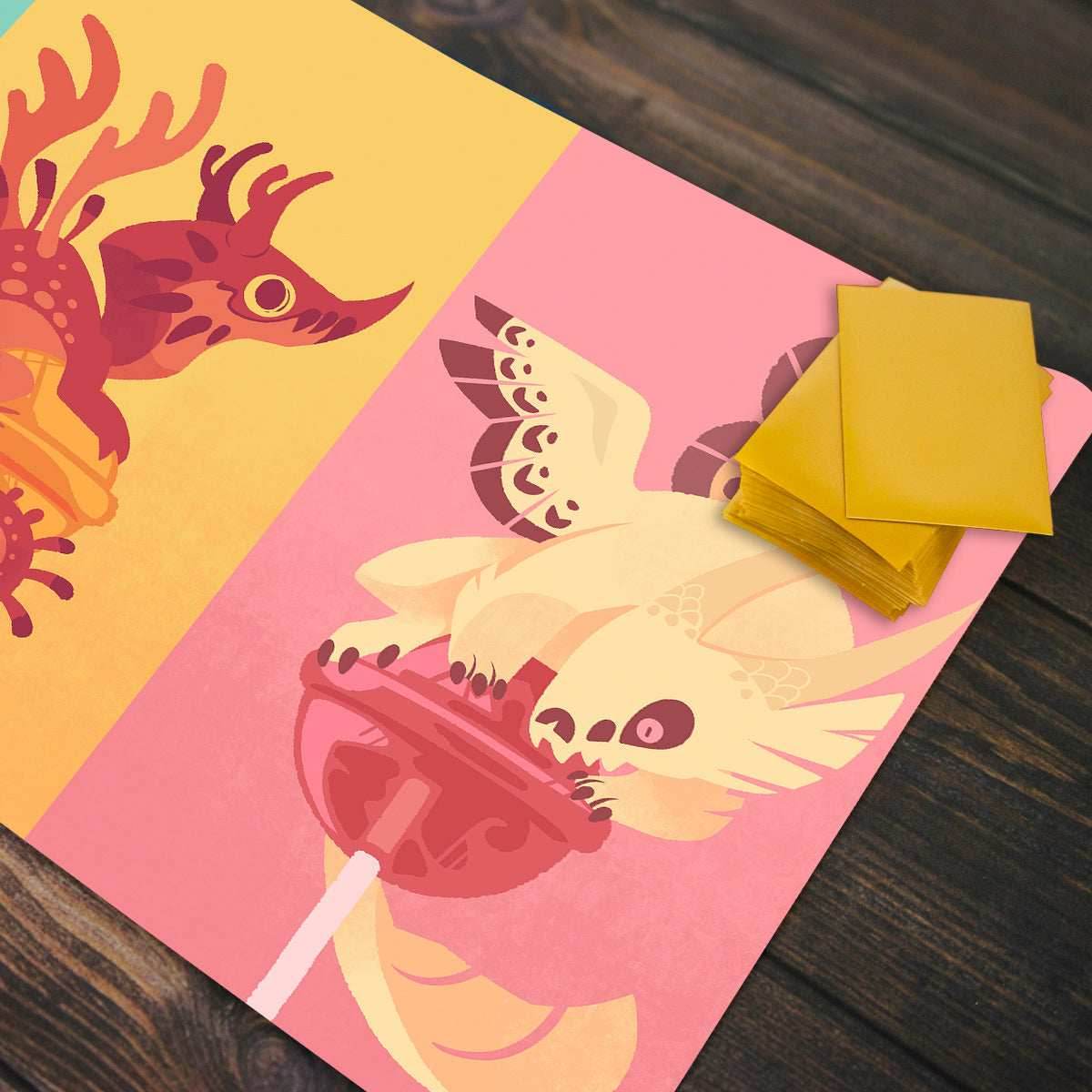 Lolipop Dragons Playmat - Standard Playmat / Plain