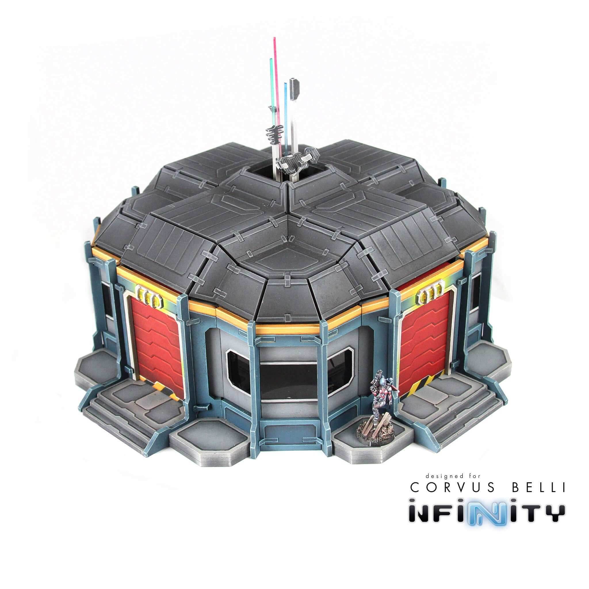 Command Bunker - With Roof, Consoles and Floor Insert