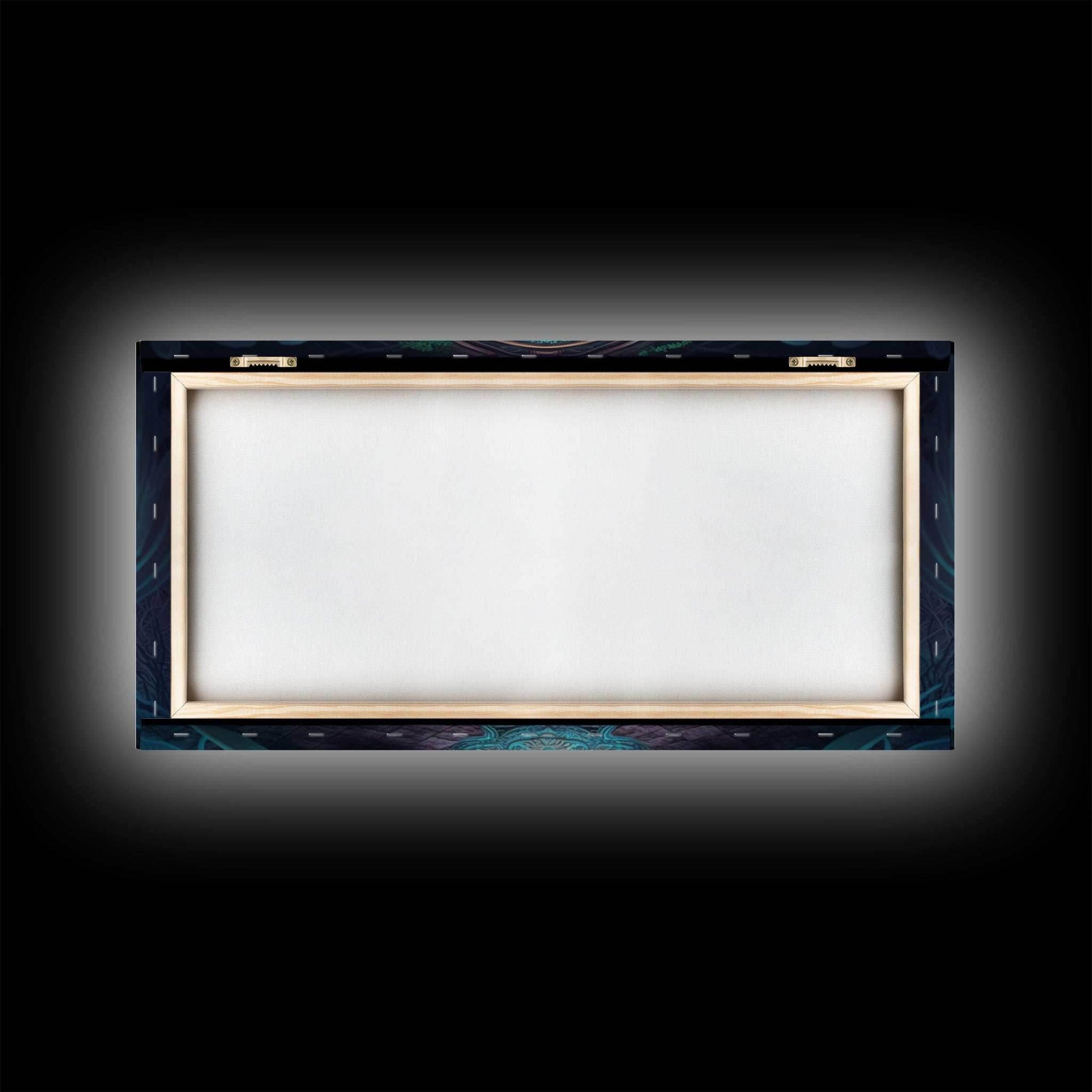 Fantasy wall art, canvas print, magical forest, fantasy landscape art, ready to hang wall art - 10x20 Inches / Gallery Wrap Canvas - Ready To Hang