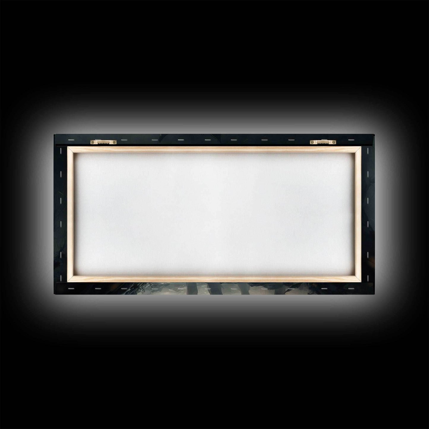 The Great Wolf Fenrir, Framed Canvas Print, Norse Mythology, Fantasy Art - 10x20 Inches / Gallery Wrap Canvas - Ready To Hang