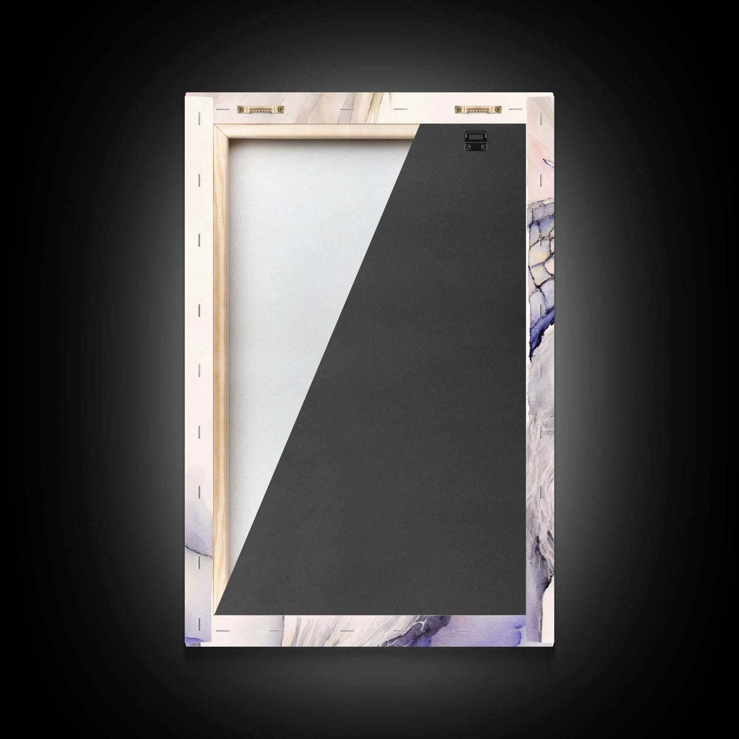 Dragon Painting Canvas Print, Dragon Art, Fantasy Art, Fantasy Painting Wall Art, Girl and Her Dragon, Dragon Girl - 8x12 Inches / Gallery Wrap Canvas - Ready To Hang