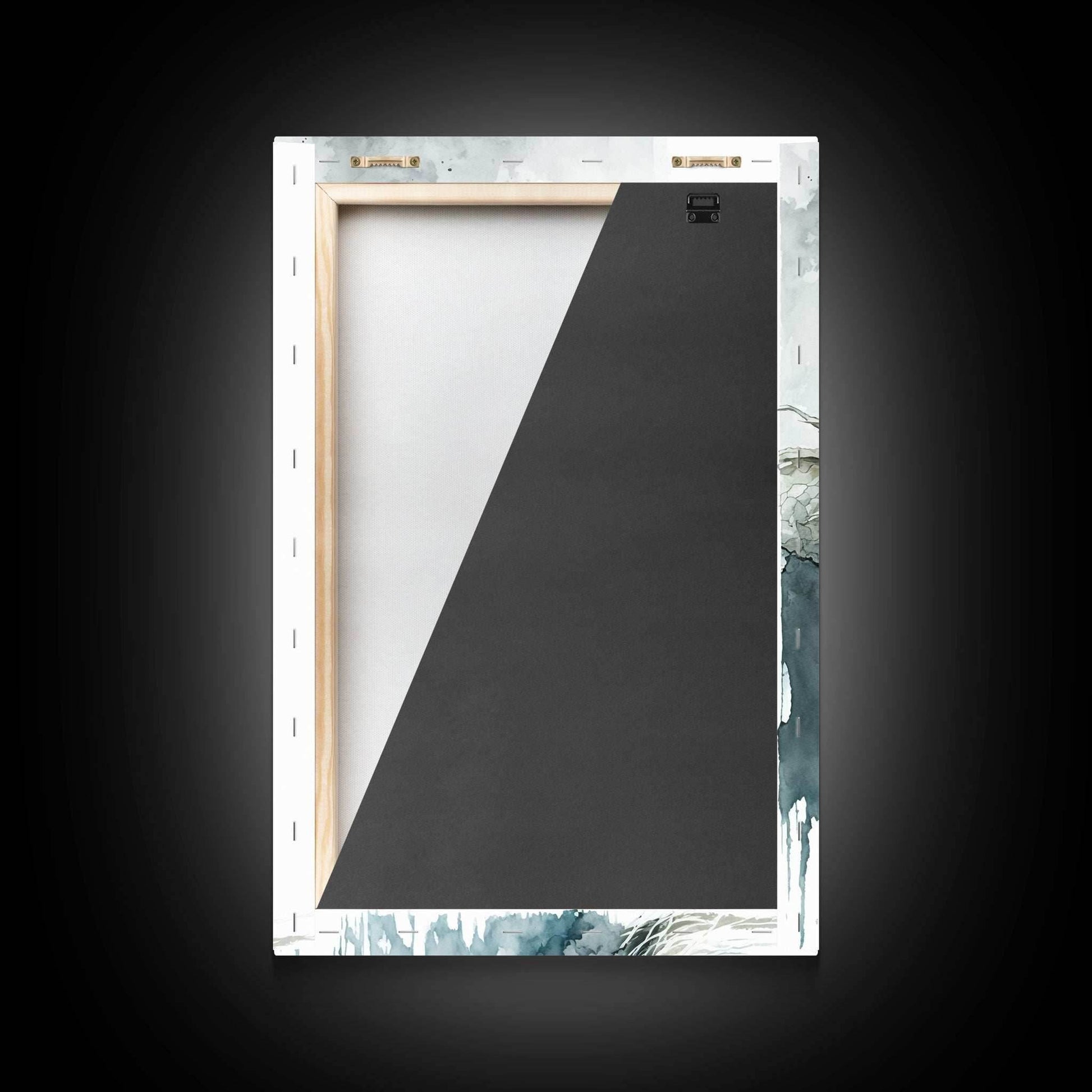 The Girl and Her Dragon, Wall Art, Fantasy Art, Art Print, Framed Canvas Art, Canvas Print, Gamer Decor, Gamer Girl Gift - 8x12 Inches / Gallery Wrap Canvas - Ready To Hang