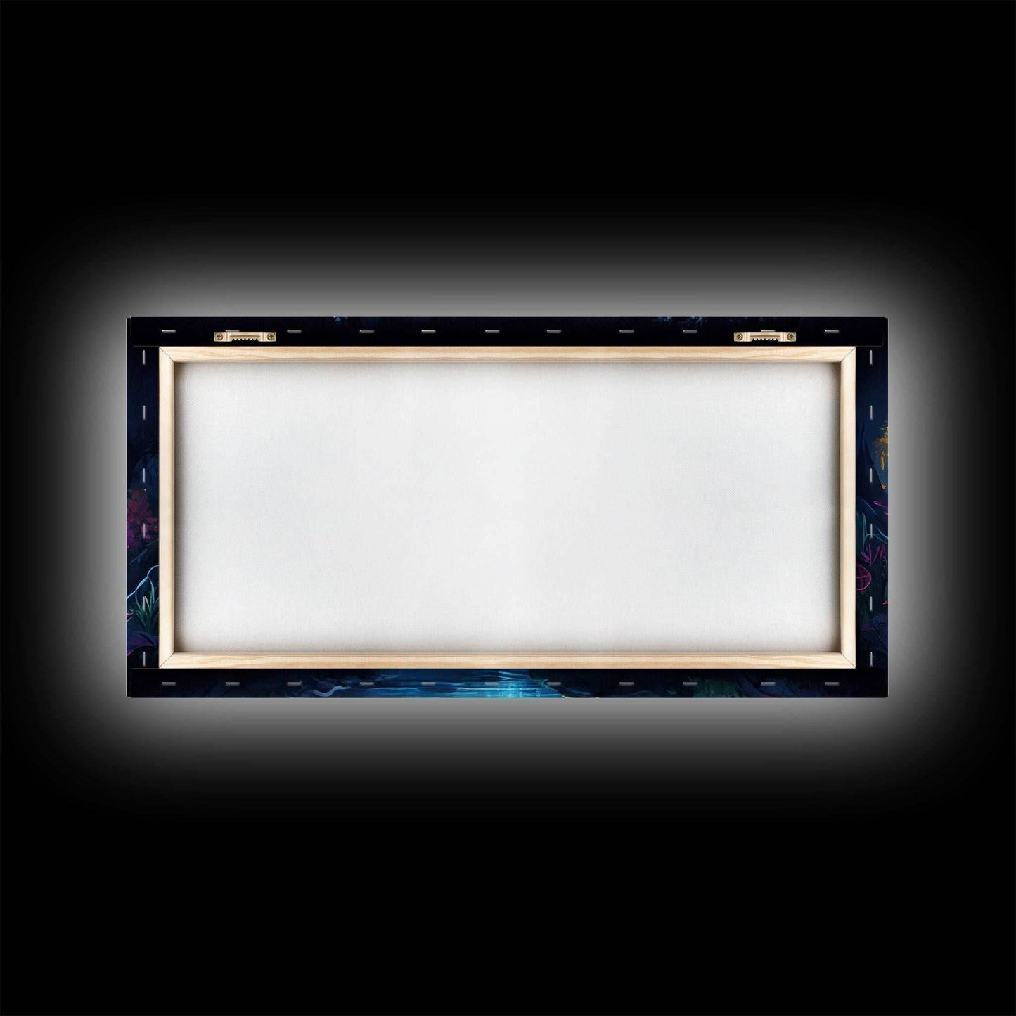 Enchanted Forest Painting, Fantasy Art, Fairy House, Fantasy, Woodland Decor, Woods, Forest, Fairy Forest - 10x20 Inches / Gallery Wrap Canvas - Ready To Hang