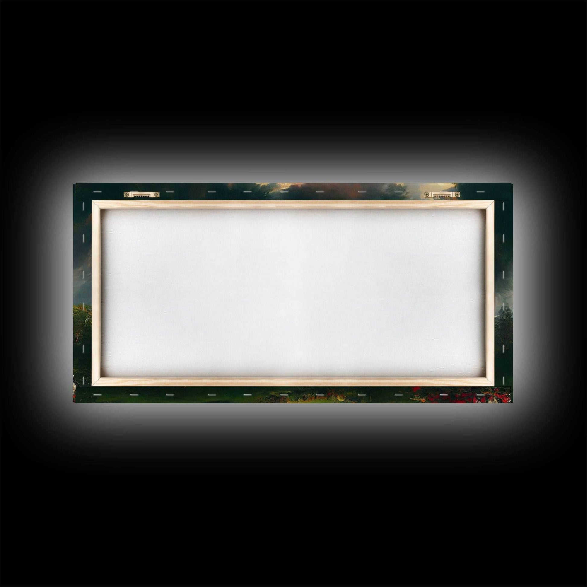 Dark Tower, High Fantasy Art Canvas Print, unique wall art, fantasy concept art - 10x20 Inches / Gallery Wrap Canvas - Ready To Hang