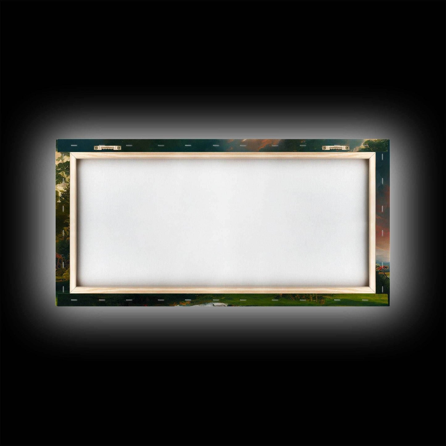 High Fantasy Art Canvas Print, Dark Tower, RPG Fantasy Art, RPG Concept art, unique wall art - 10x20 Inches / Gallery Wrap Canvas - Ready To Hang