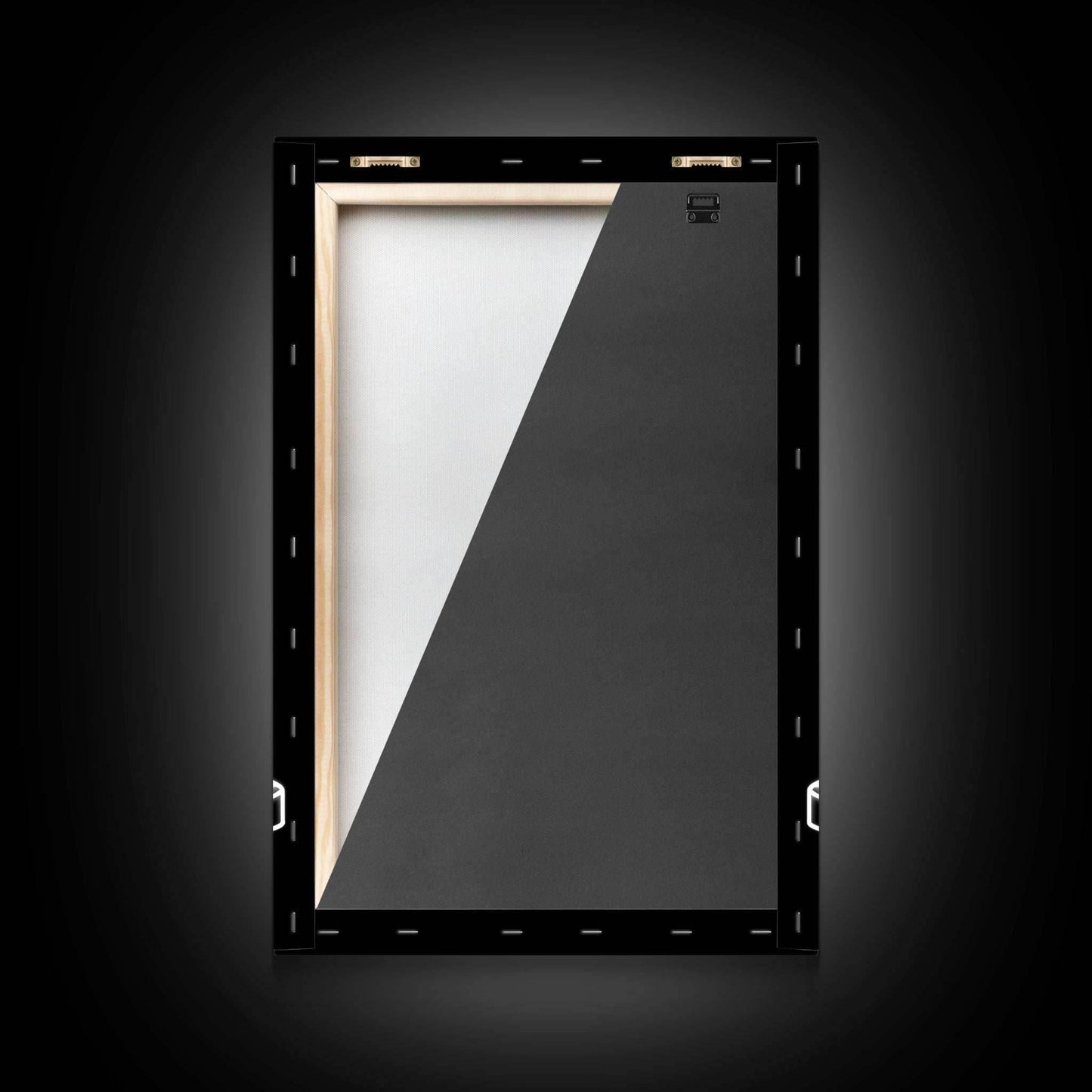 White Temple Wall Art, Snow Art Print, Fantasy Art, Line Art, Minimalist Print, Wall Decor, Canvas Print, Wall Art, Framed Canvas - 8x12 Inches / Gallery Wrap Canvas - Ready To Hang