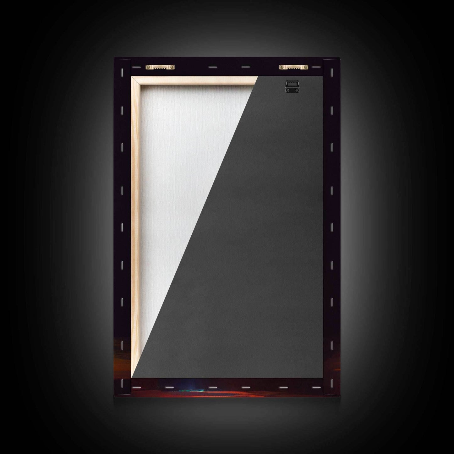 Miniature world in a bottle canvas print, high fantasy wall art, magical wall art, ready to hang wall art - 8x12 Inches / Gallery Wrap Canvas - Ready To Hang