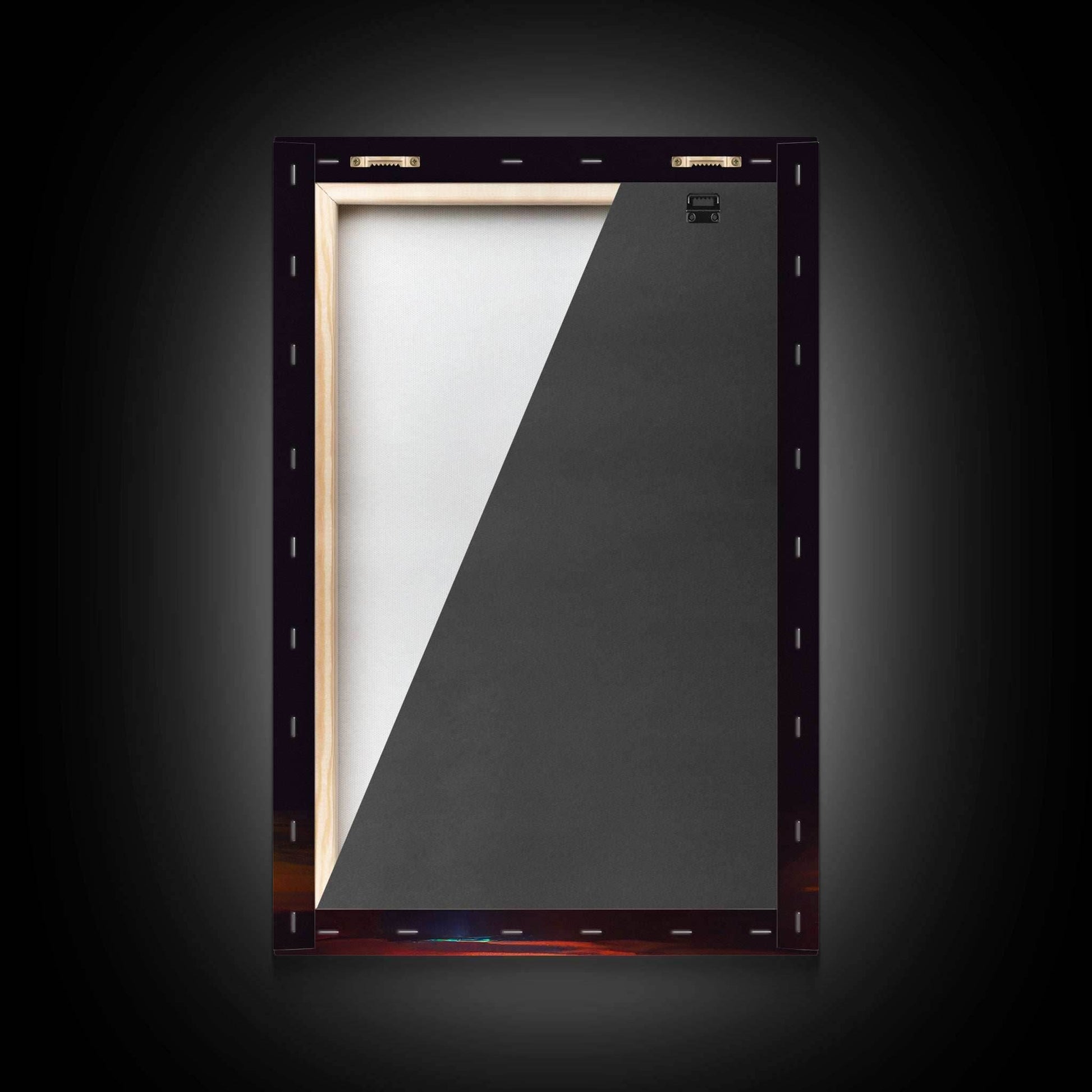 Miniature world in a bottle canvas print, high fantasy wall art, magical wall art, ready to hang wall art - 8x12 Inches / Gallery Wrap Canvas - Ready To Hang