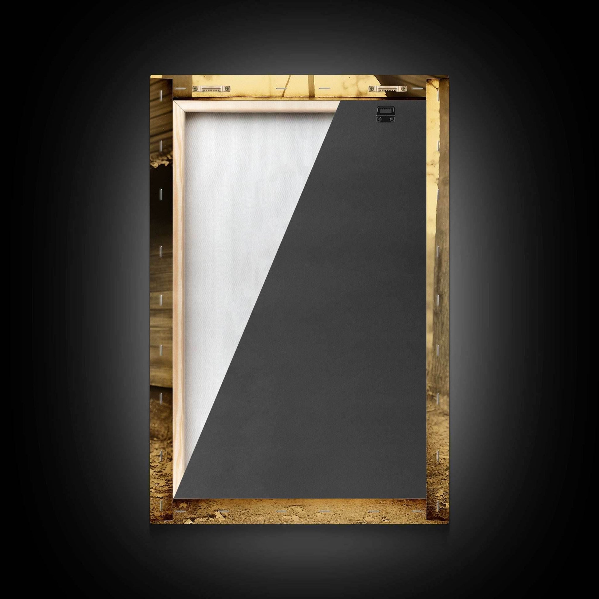 Creepy Wall Art, Dark Fantasy Art, Dark Wall Art, Spooky Art, Gothic Wall Art, Canvas Print, Wall Art, Vertical Print, Horror Decor - 8x12 Inches / Gallery Wrap Canvas - Ready To Hang