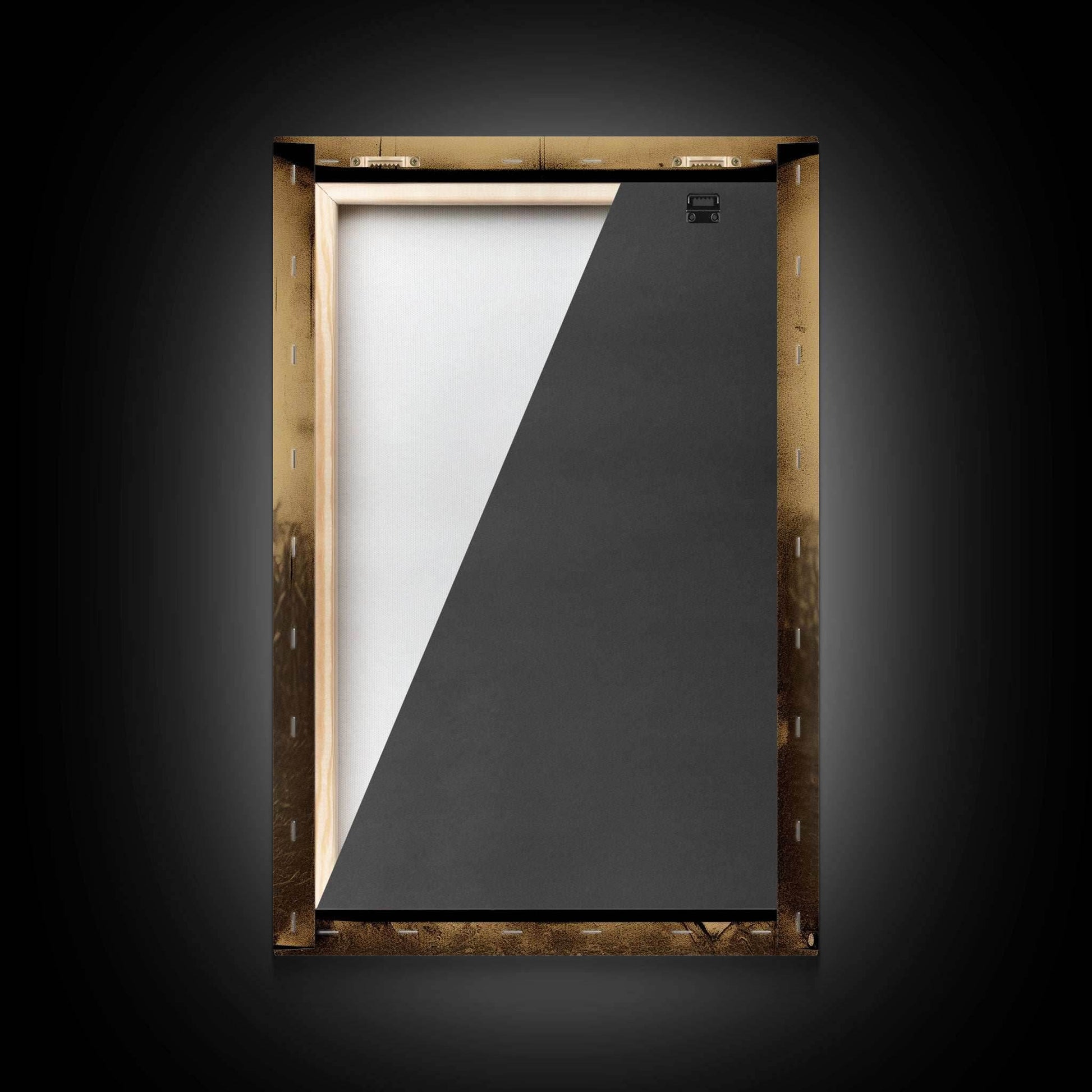 Horror Home Decor, Spooky Halloween, Creepy Wall Art, Dark Fantasy, Canvas Print, Wall Art, Vertical Print, Home Decor, Wall Decor - 8x12 Inches / Gallery Wrap Canvas - Ready To Hang