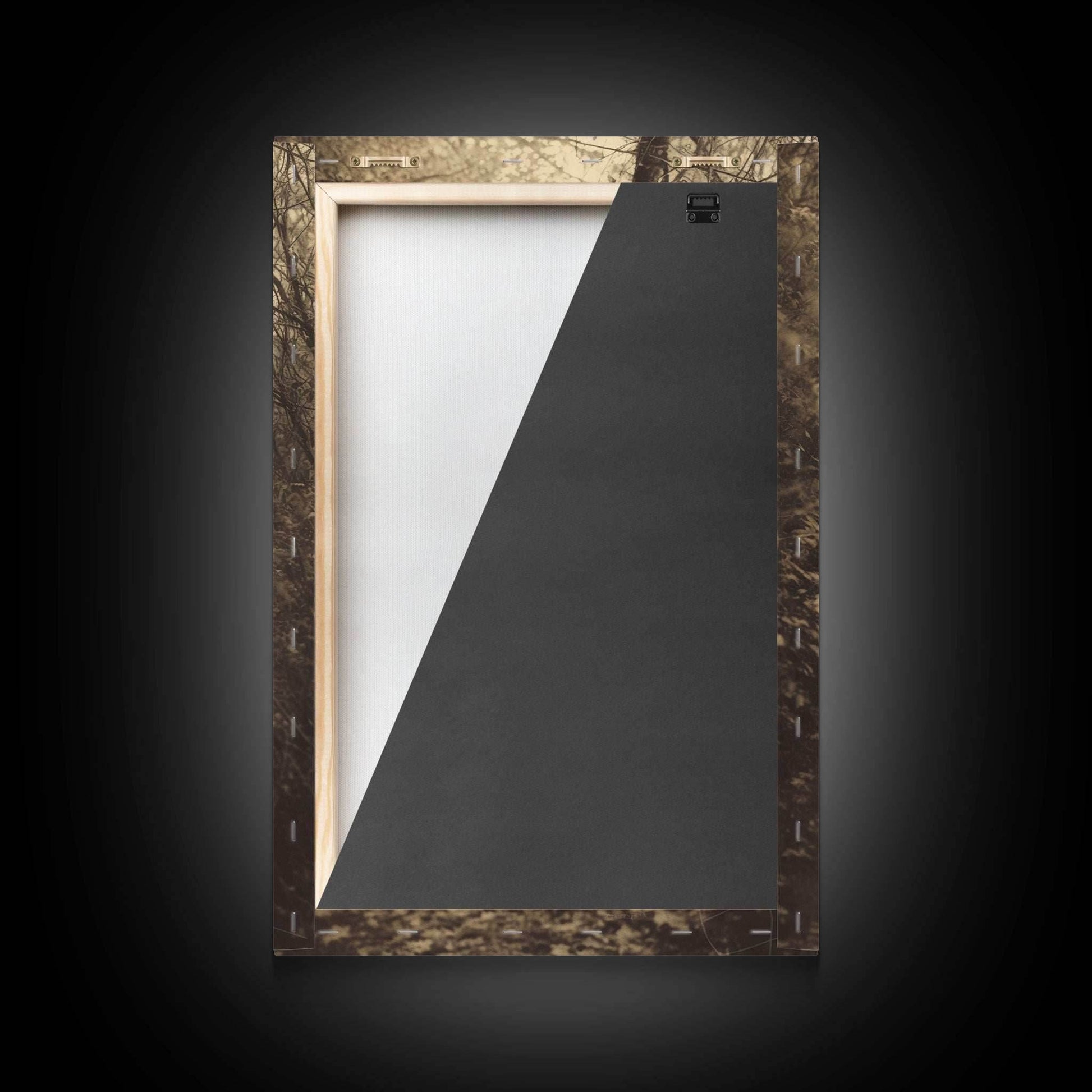 Witchy Wall Art, Dark Portrait, Spooky Halloween, Occult Art, Dark Fantasy, Canvas Print, Wall Art, Vertical Print, Home Decor, Wall Decor - 8x12 Inches / Gallery Wrap Canvas - Ready To Hang