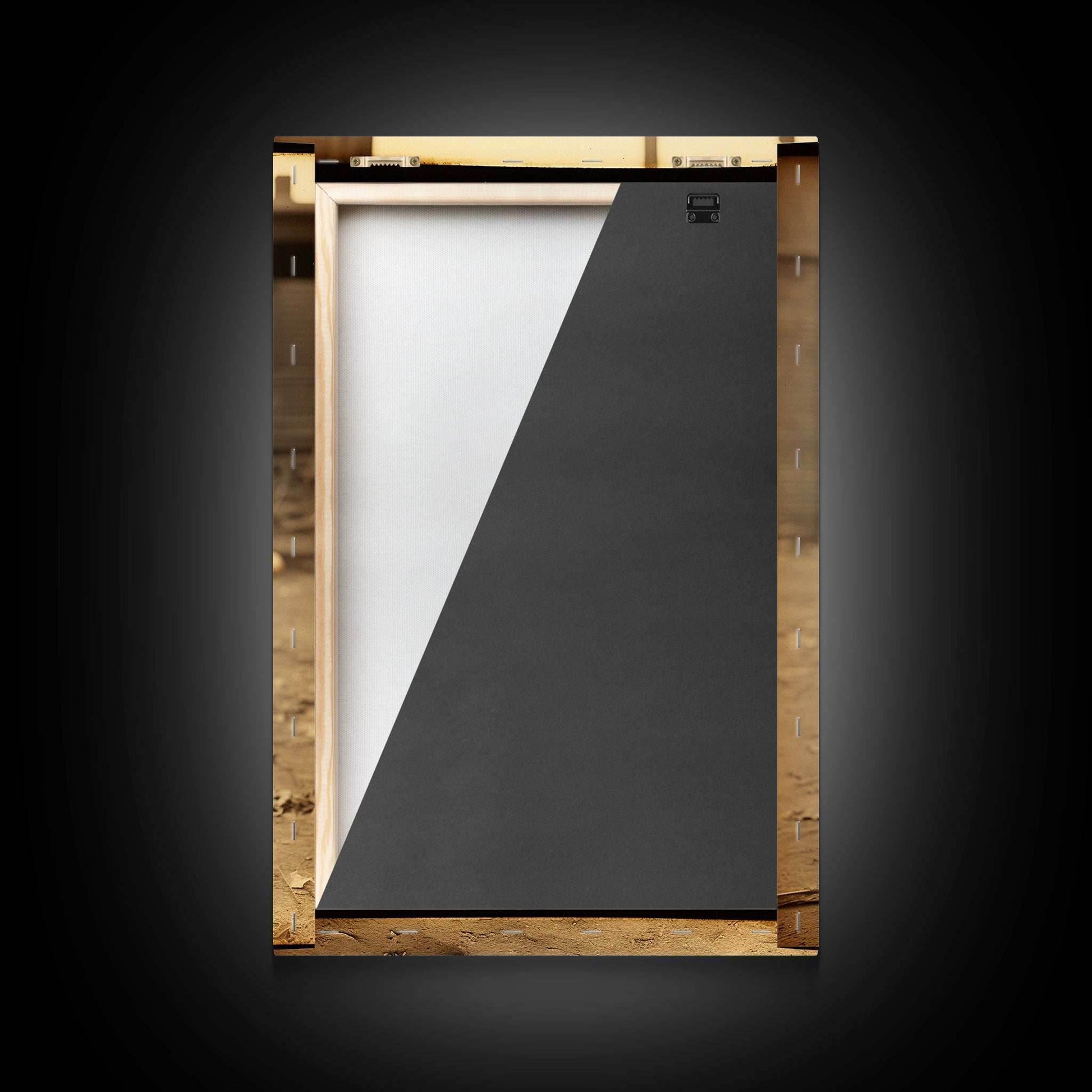 Creepy Wall Art, Skeleton Wall Art, Spooky Decor, Dark Fantasy, Horror Art, Canvas Print, Wall Art, Vertical Print, Home Decor, Wall Decor - 8x12 Inches / Gallery Wrap Canvas - Ready To Hang