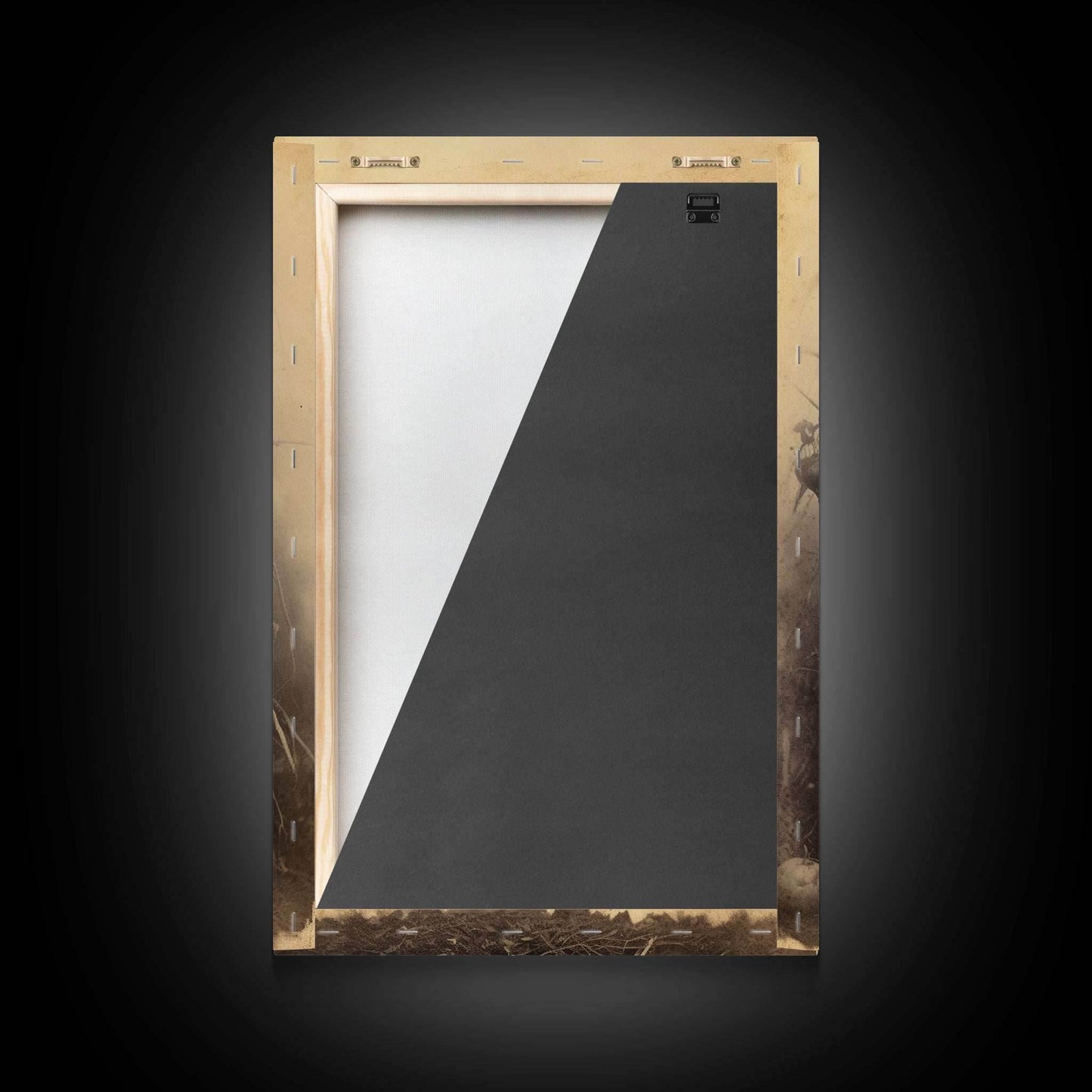 Witchy Wall Art, Moody Wall Art, Gothic Wall Art, Dark Fantasy, Horror Art, Canvas Print, Wall Art, Vertical Print, Home Decor, Wall Decor - 8x12 Inches / Gallery Wrap Canvas - Ready To Hang