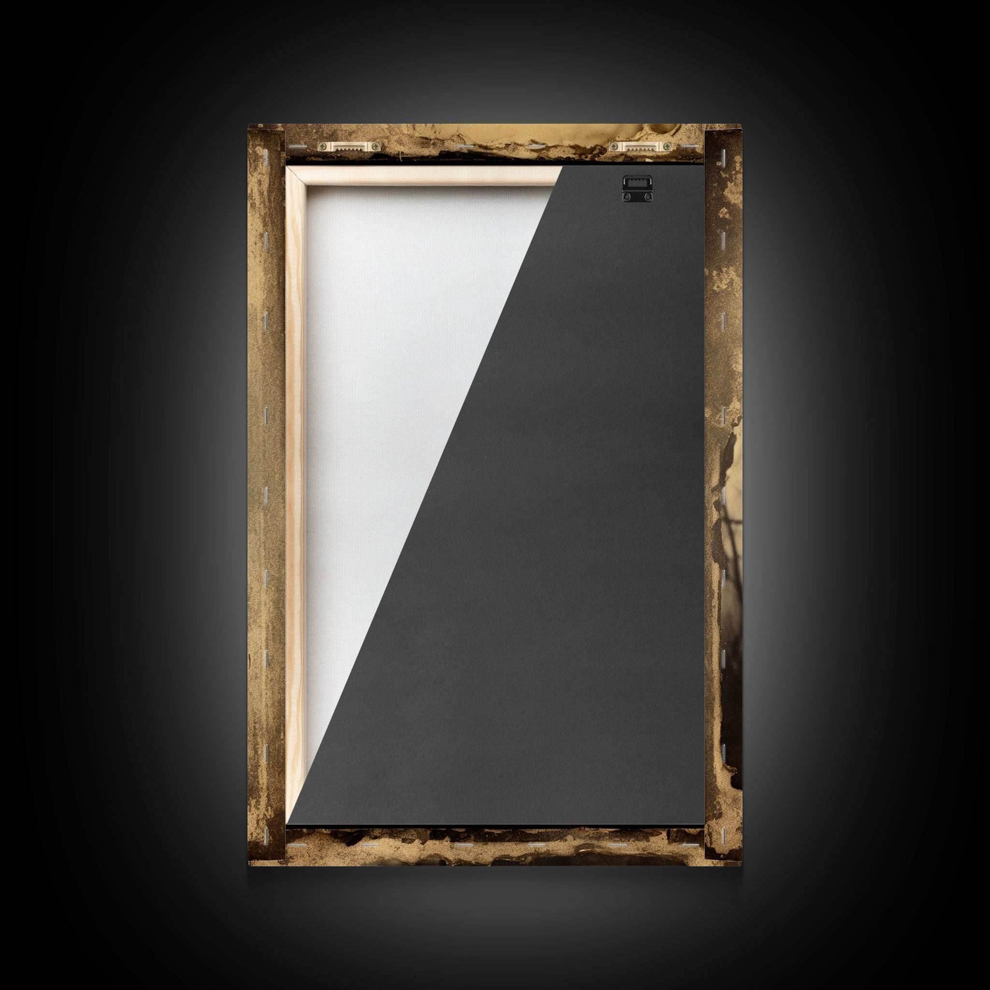 Witch Wall Decor, Dark Fantasy, Halloween Wall Art, Horror Decor, Spooky Art, Canvas Print, Wall Art, Vertical Print, Home Decor, Wall Decor - 8x12 Inches / Gallery Wrap Canvas - Ready To Hang