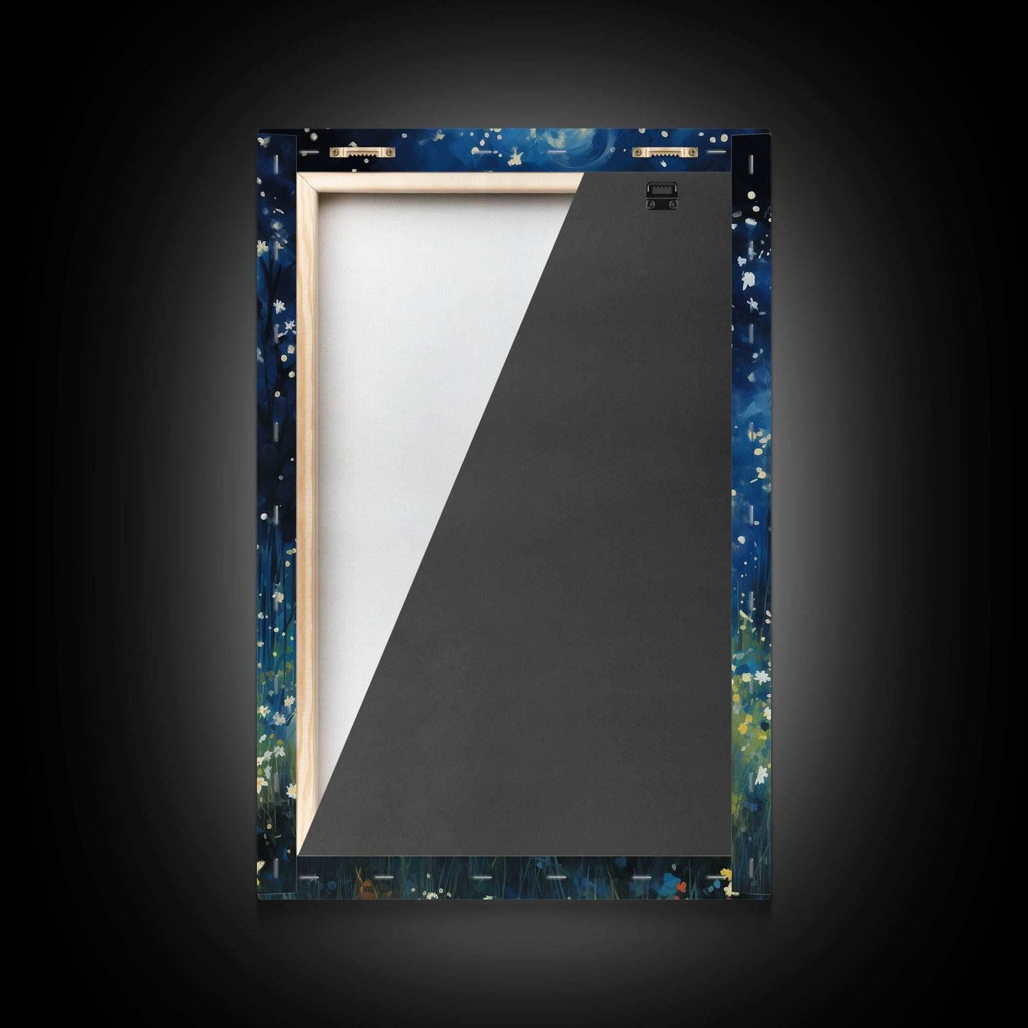 Firefly Art, Fantasy Art, Girl In Forest, Teen Girl Room Decor, Canvas Print, Wall Art, Vertical Print, Unique Wall Decor, Engagement Gift - 8x12 Inches / Gallery Wrap Canvas - Ready To Hang