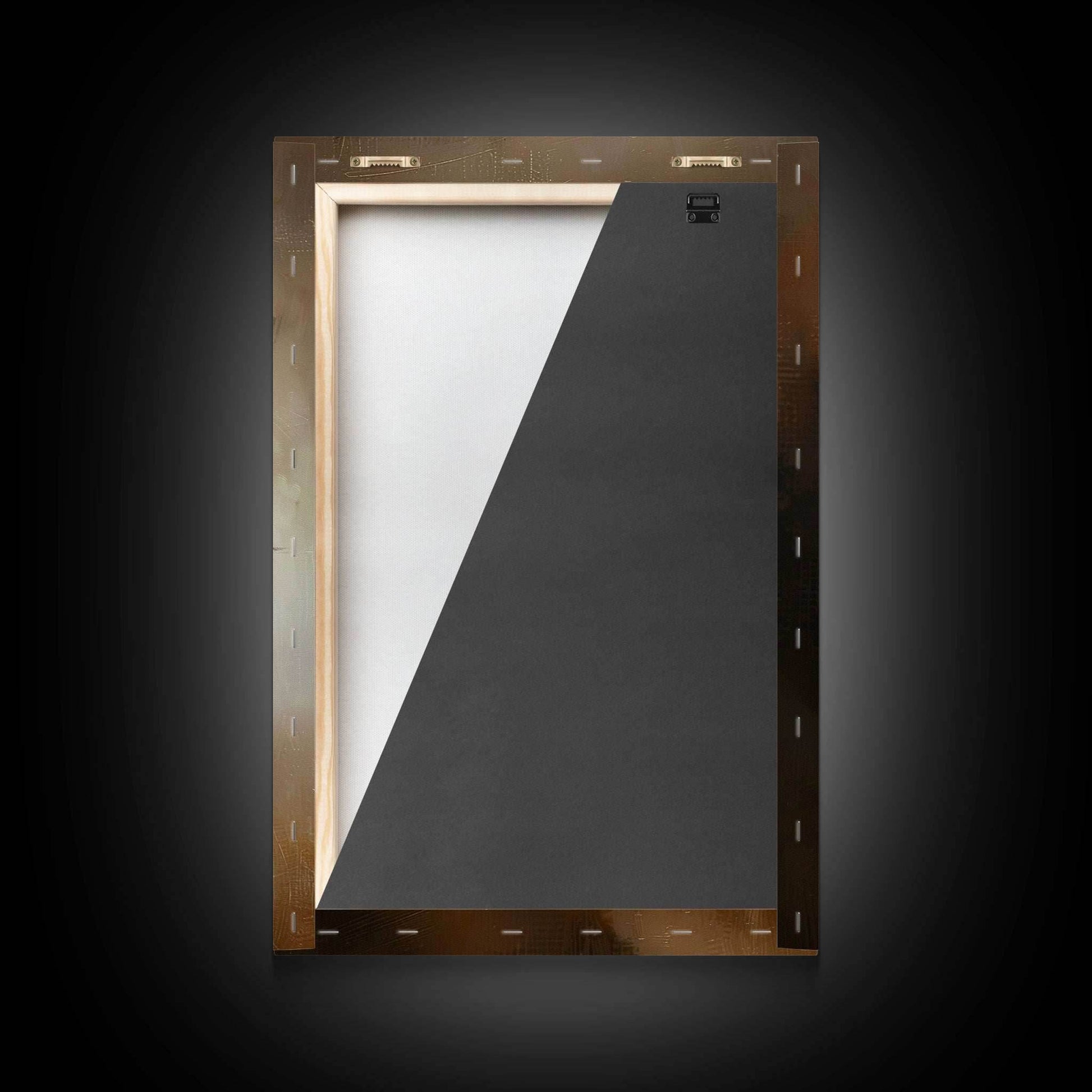 Halloween Werewolf Snarling, Framed Canvas Print, Wall Art, Home Decor, Spooky Art Monster Decor, Halloween Decor, Fantasy Art, Holiday Gift - 8x12 Inches / Gallery Wrap Canvas - Ready To Hang