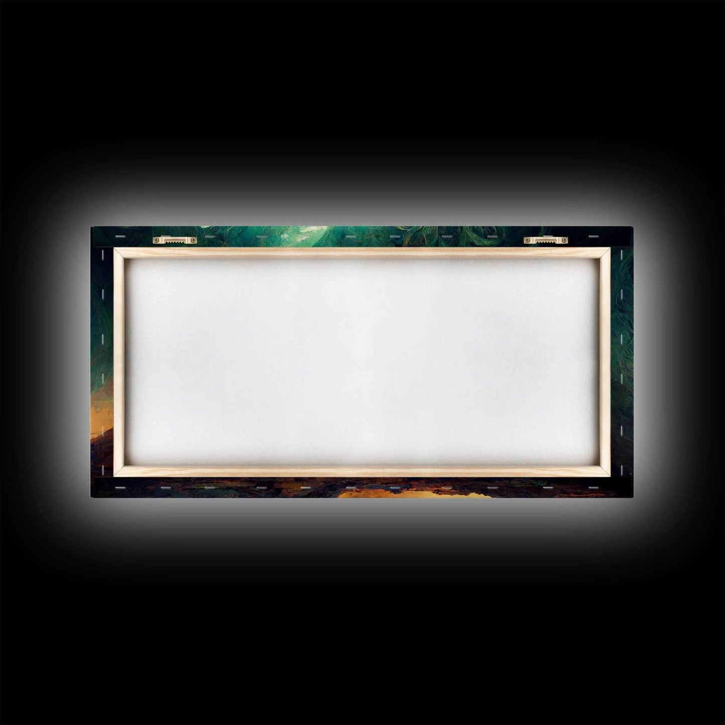 Gaia, norse mythology, canvas print, high fantasy art - 10x20 Inches / Gallery Wrap Canvas - Ready To Hang