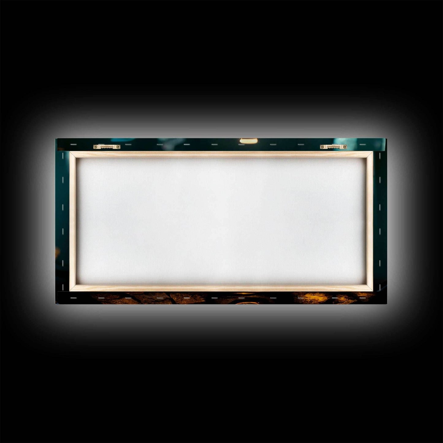 Miniature world in a bottle canvas print, high fantasy wall art, magical wall art, ready to hang wall art - 10x20 Inches / Gallery Wrap Canvas - Ready To Hang