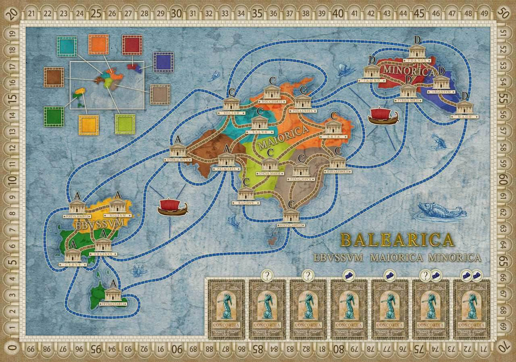 Concordia: Balearica and Italia Expansion - 