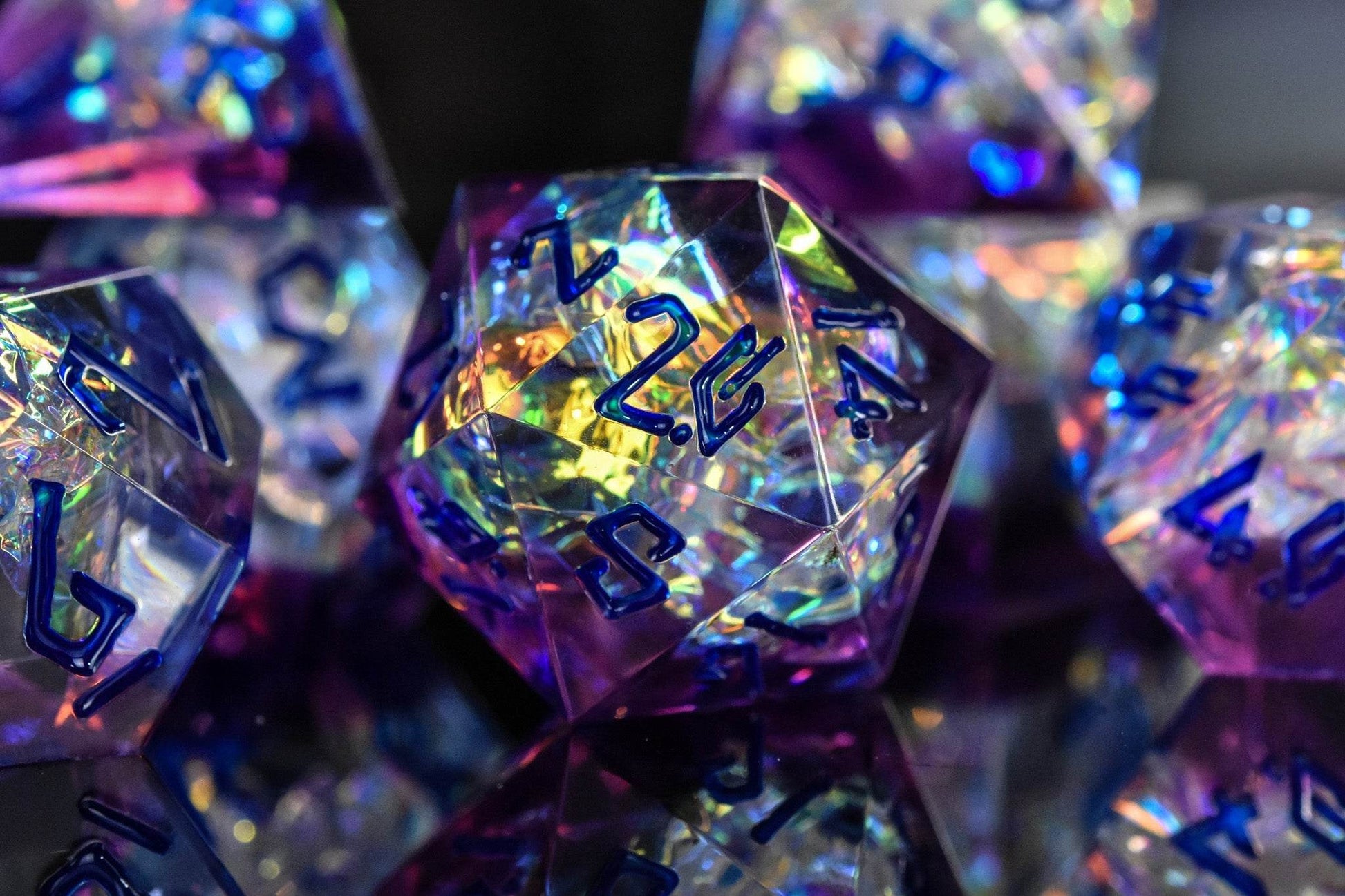 Conjure Elemental Sharp-Edged Resin Dice Set 'PRE-ORDER | SPRING EVENT DEAL' - 