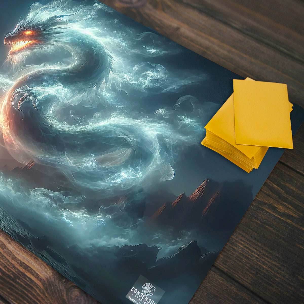 Meet the Dragon Spirit Playmat - Standard Playmat / Plain
