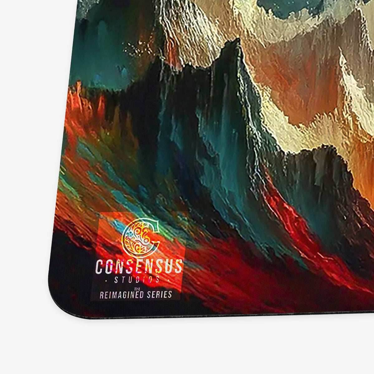 Rainbow Dragon Playmat - Standard Playmat / Plain