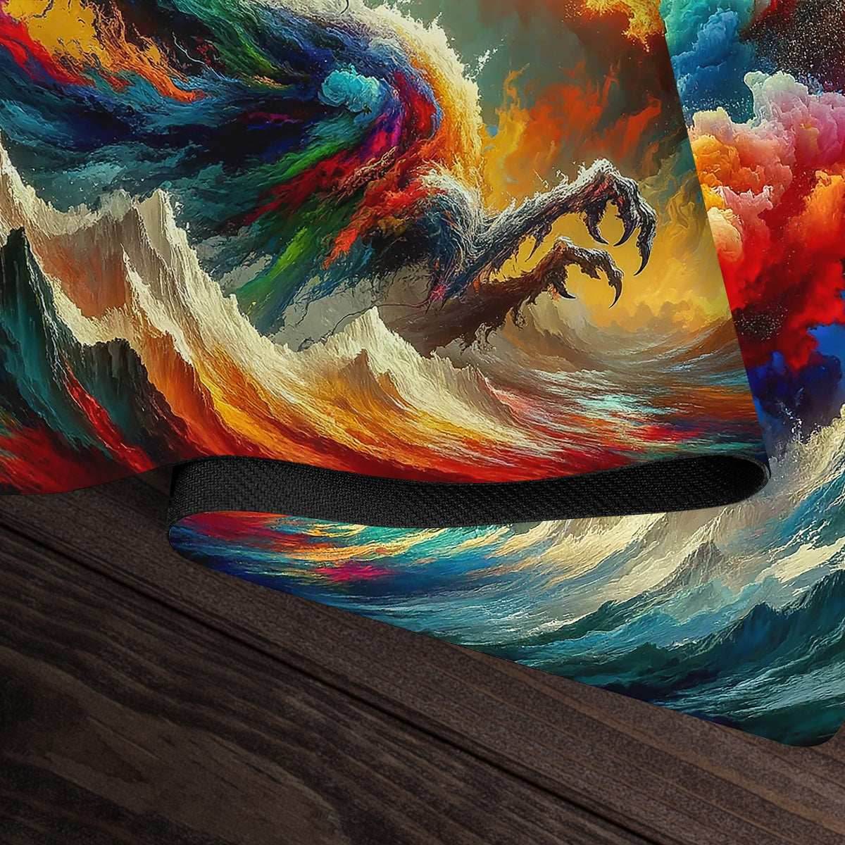 Rainbow Dragon Playmat - Standard Playmat / Plain