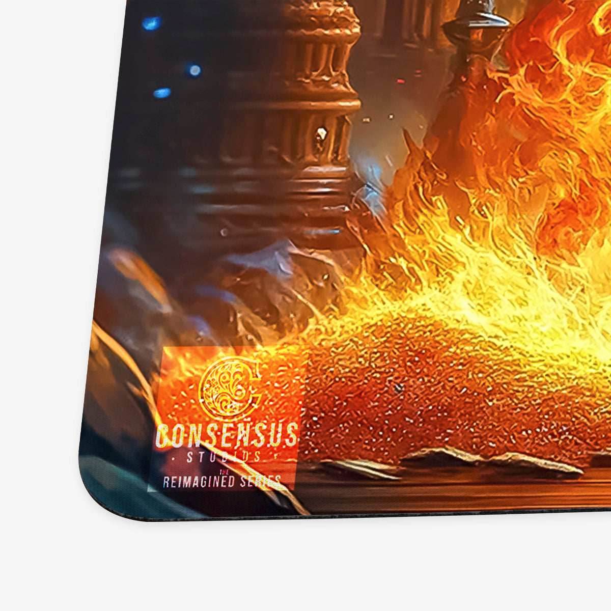 The Prismatic Dragon Hoard Playmat - Plain