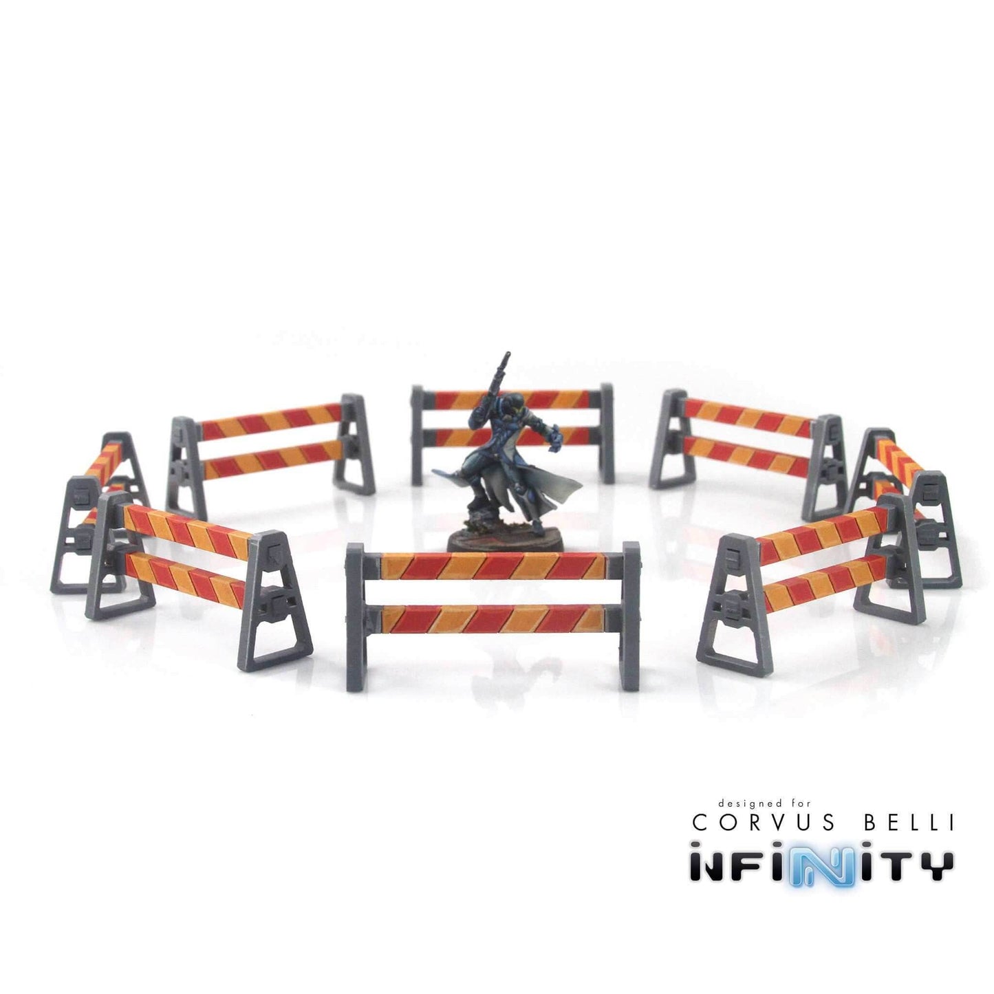Construction Barricade - 8 Pack