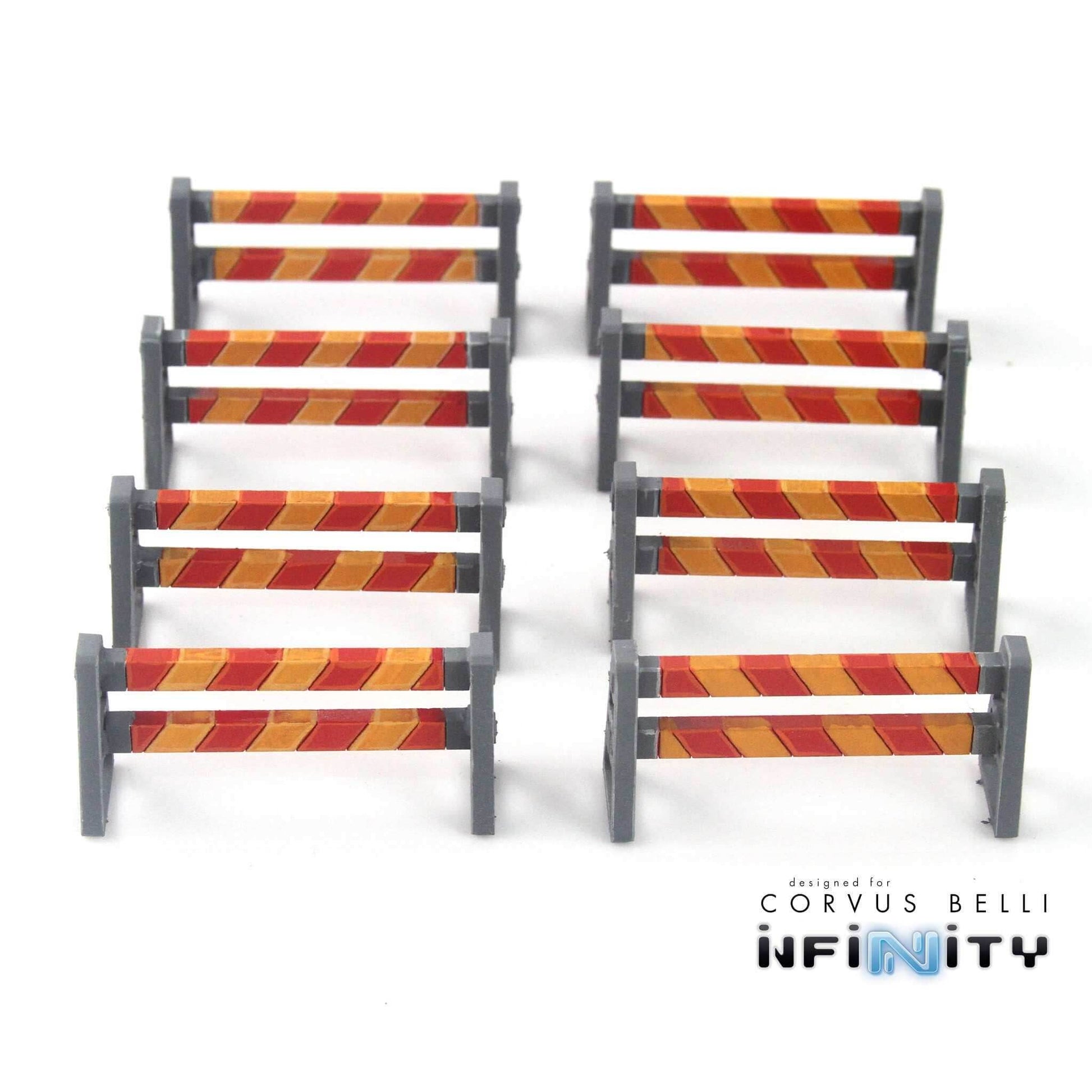 Construction Barricade - 8 Pack