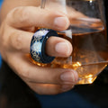 Cool Metal Fingertip Spinning D20 Dice Ring