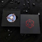 Unique Fidget Spinner Dice: Three Metal Dragon Head Cool DND Spin Roulette Dice