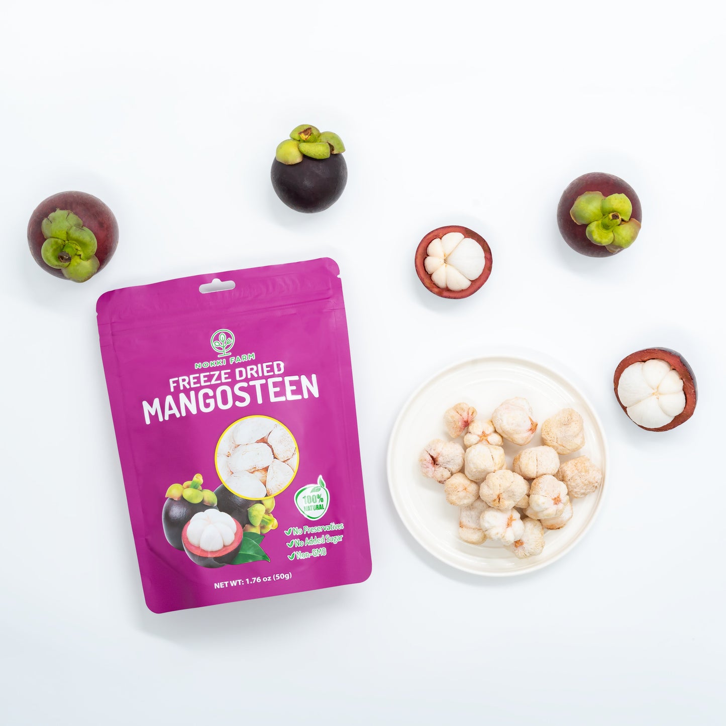 Freeze-Dried Mangosteen (Ship by Jan 15th or sooner)