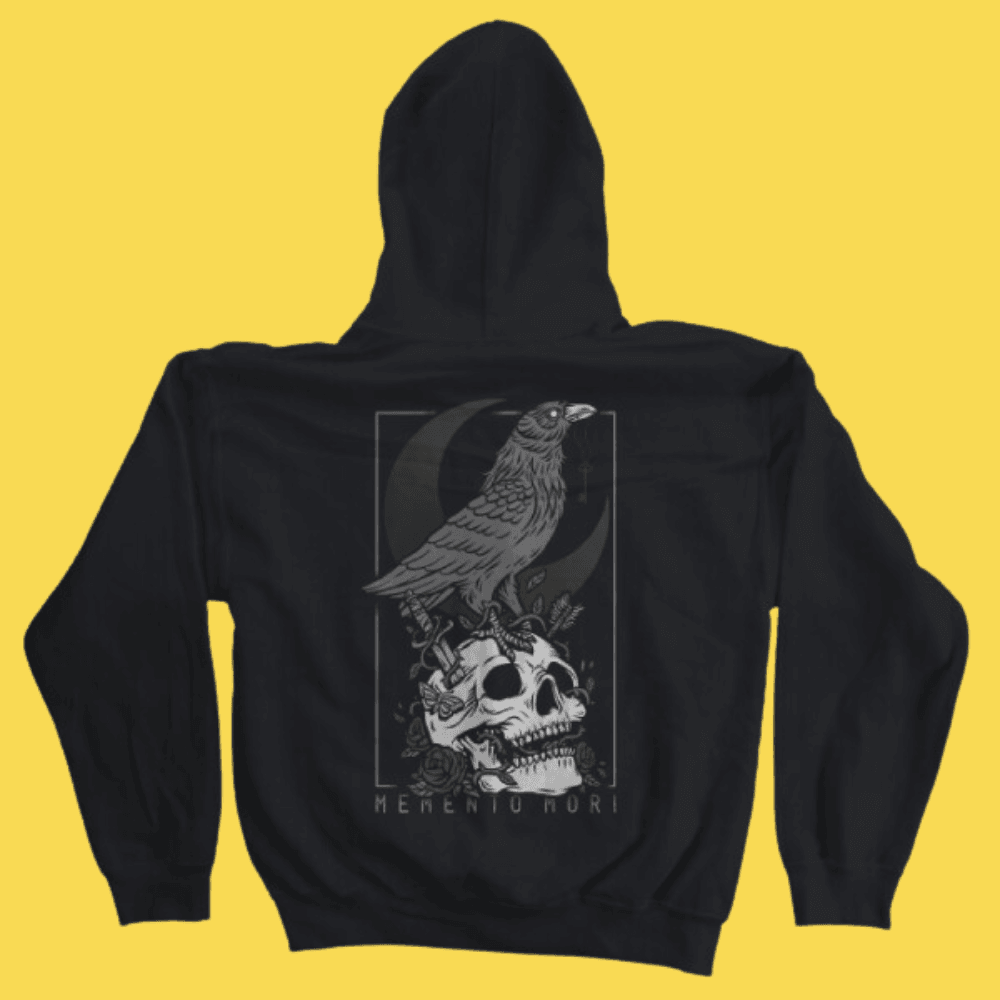 'Memento Mori' Hoodie - Small