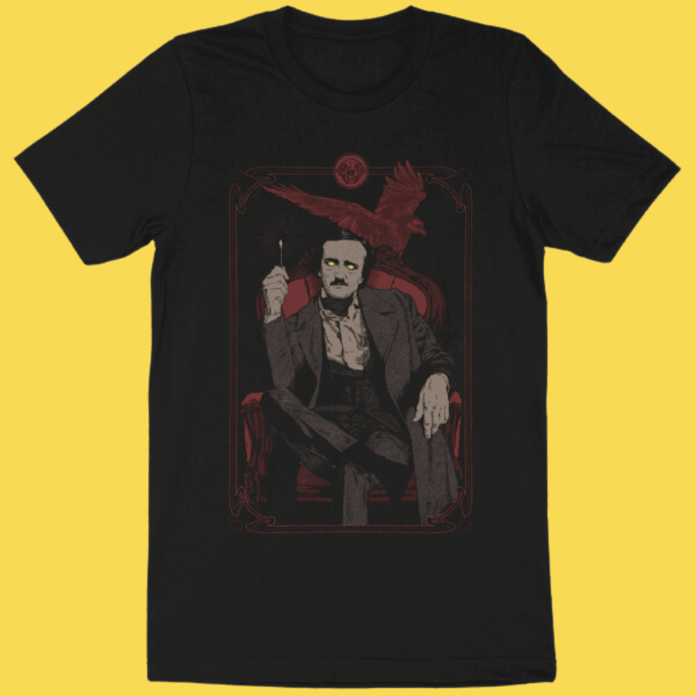 'Poe and the Raven' Shirt - Small