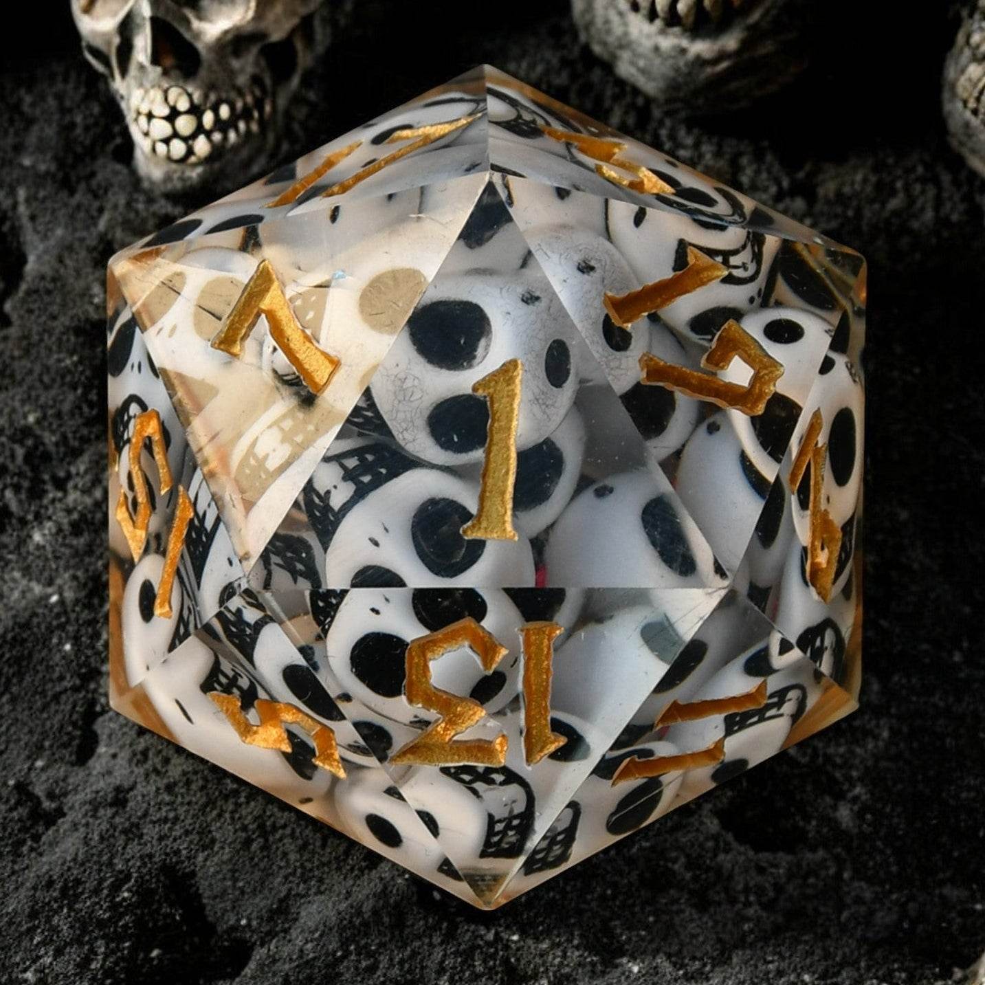 Corpse Gold Resin 30mm D20 'PRE-ORDER | SPRING EVENT DEAL' - 