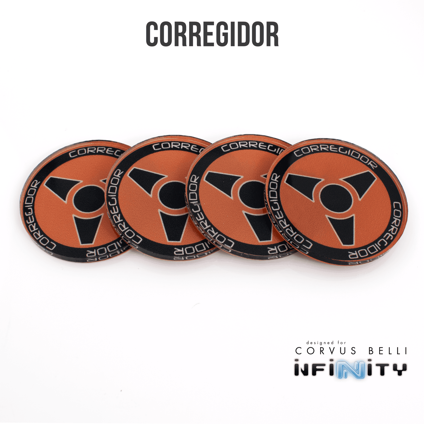Infinity Faction Command Tokens - Jurisdictional Command of Corregidor