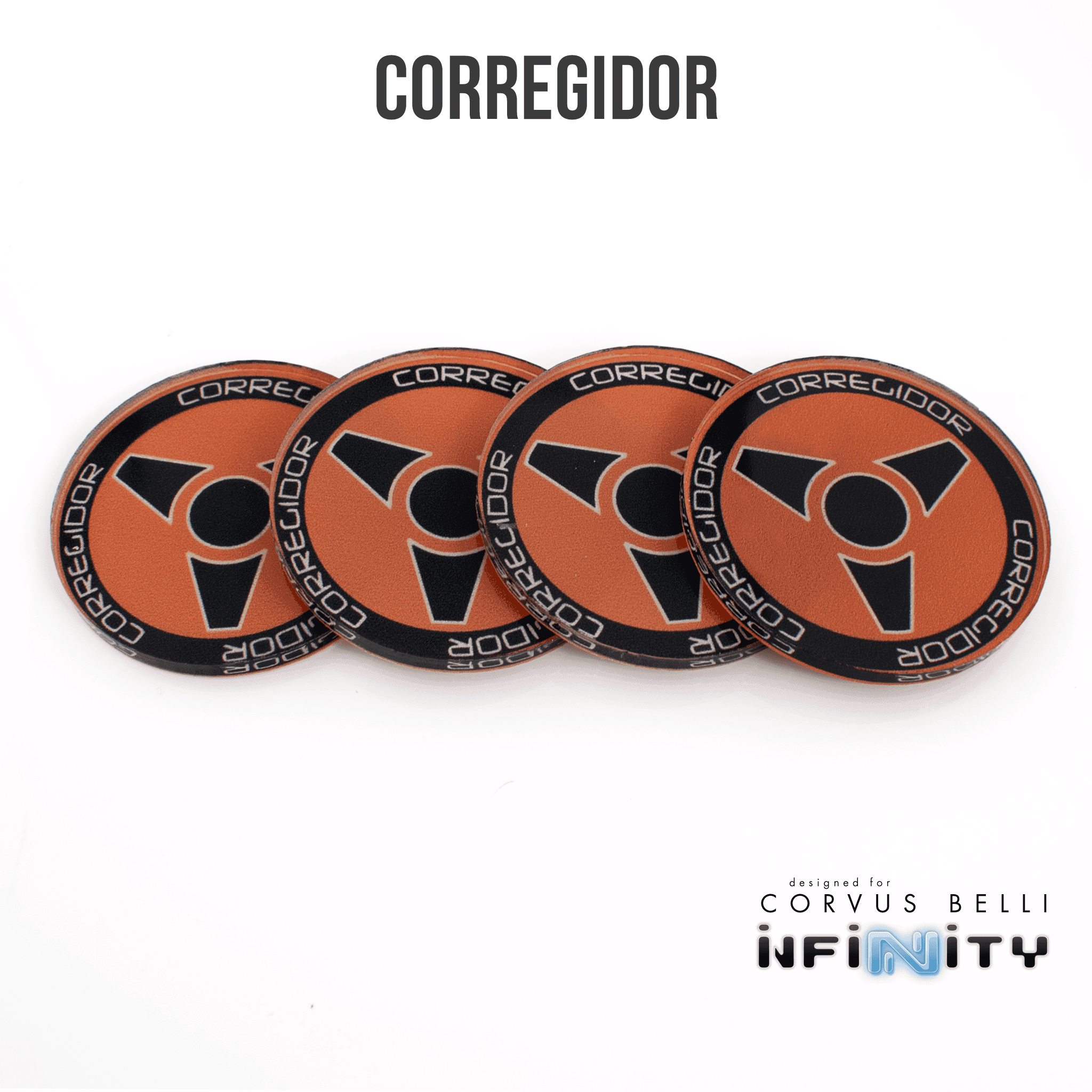 Infinity Faction Command Tokens - Jurisdictional Command of Corregidor