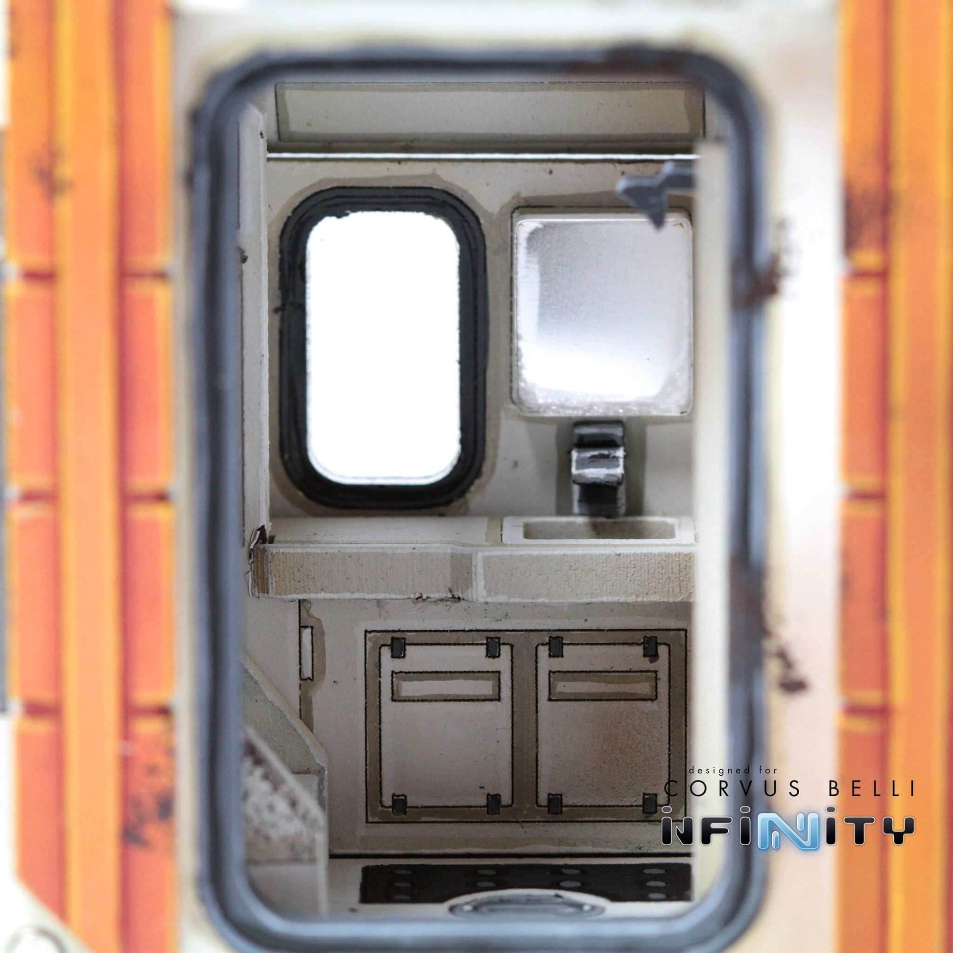 Cosmica HAB Bunks Facade - 