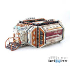 Cosmica Fuel Facade - Without Pipes