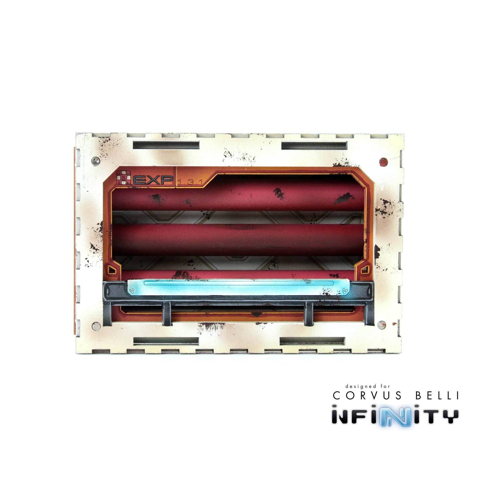 Cosmica Fuel Building - With Pipes