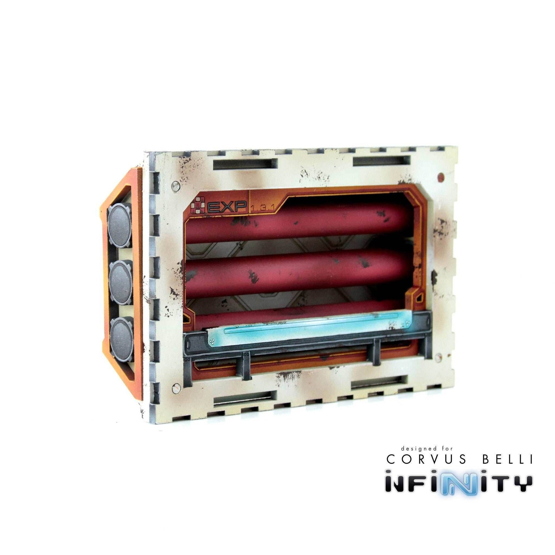 Cosmica Fuel Building - With Pipes