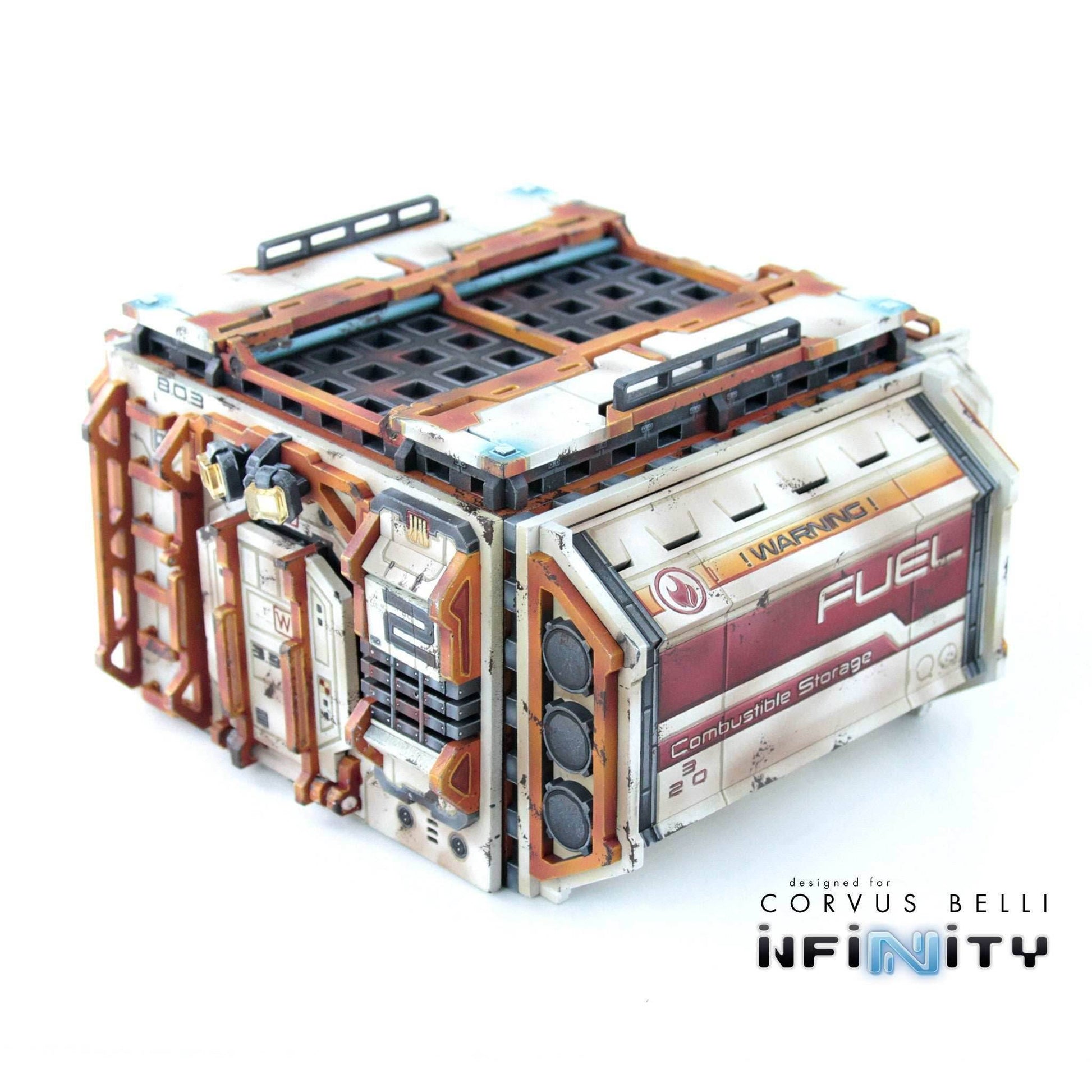 Cosmica Fuel Building - With Pipes