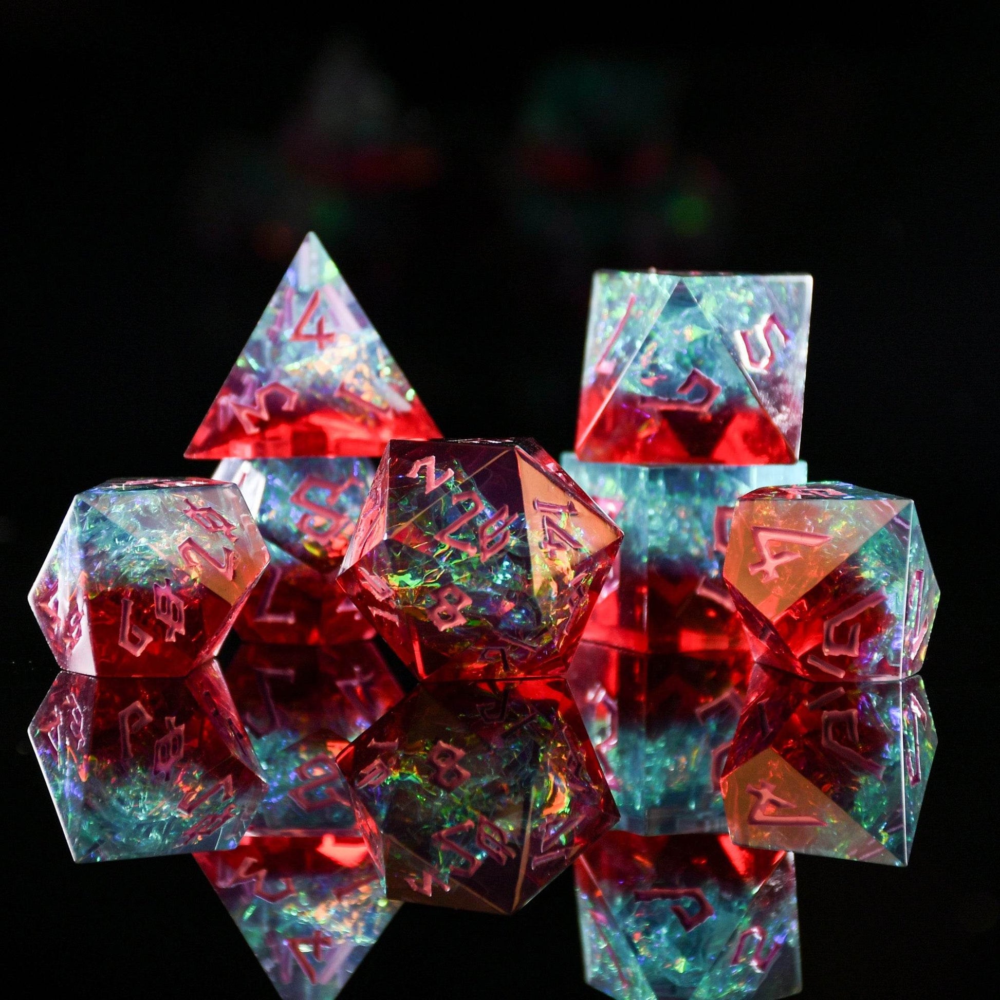 Counterspell Sharp-Edged Resin Dice Set 'PRE-ORDER | SPRING EVENT DEAL' - 