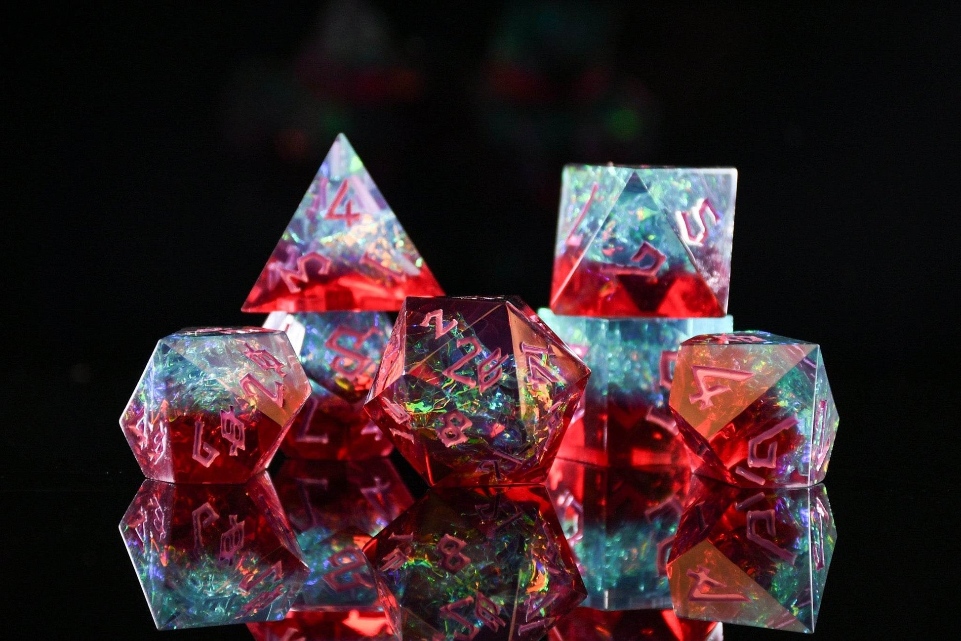 Counterspell Sharp-Edged Resin Dice Set 'PRE-ORDER | SPRING EVENT DEAL' - 