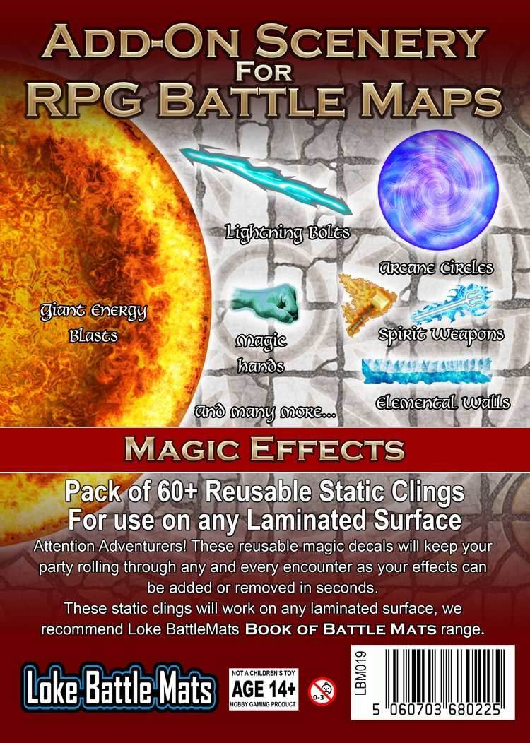 Battle Mats: Add On Scenery - Magic Effects - 