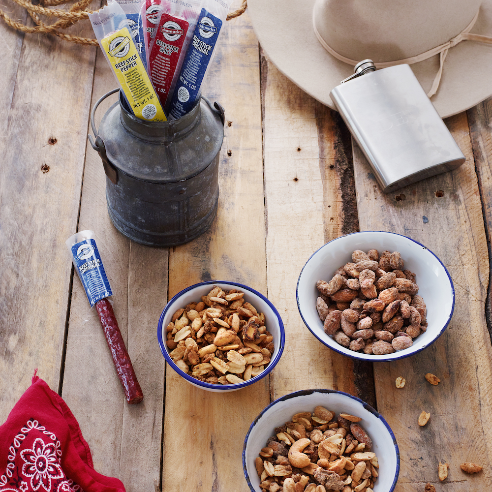 Cowboy Starter Kit Snack Gift Box – BBQ Nuts & Beef Sticks