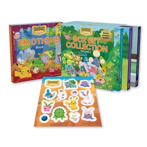 Pokémon Primers: Box Set Collection Volume 2: Opposites, Habitats, Emotions, and Types