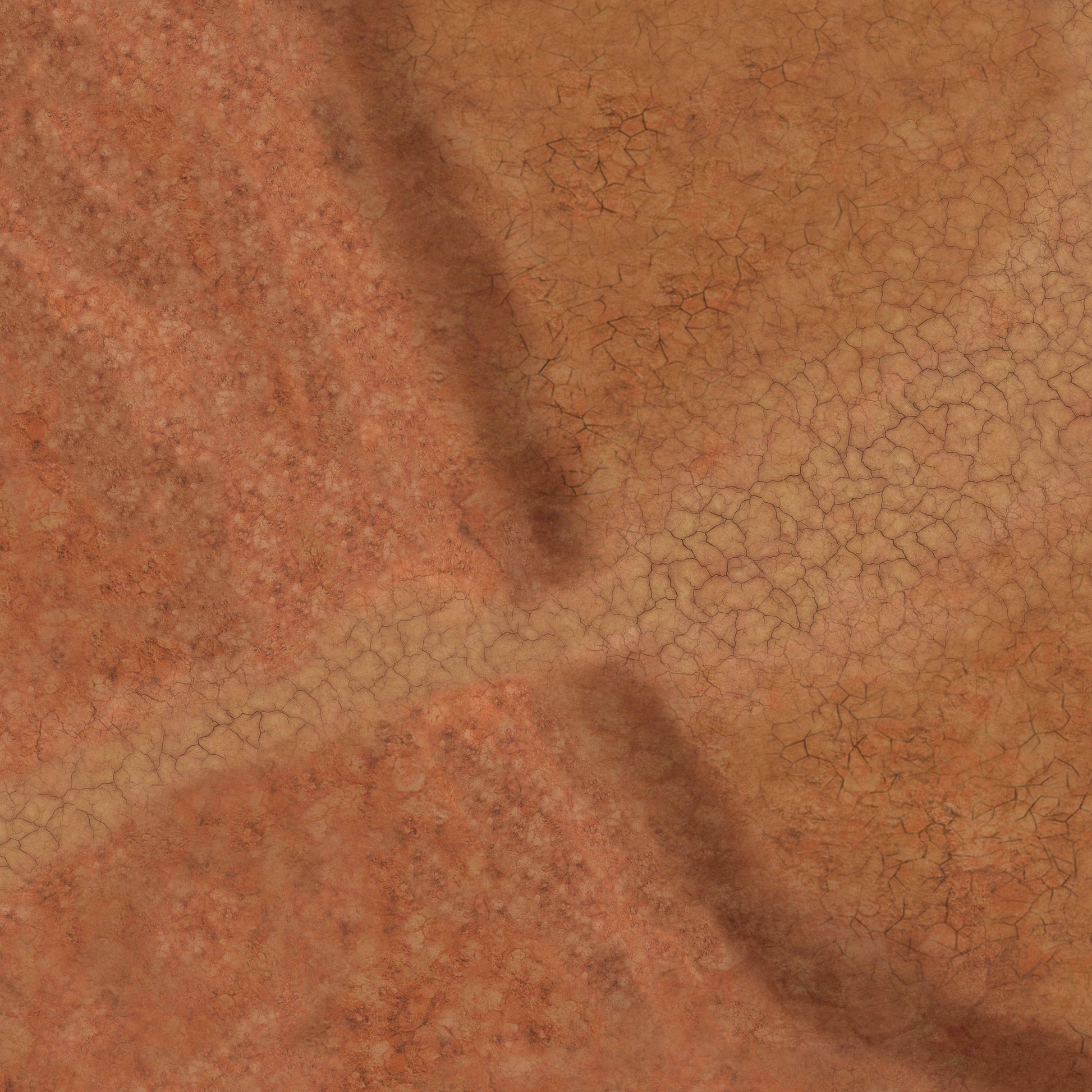 Cracked Earth - Neoprene Battle Mat - Warhammer, AoS, 40K, Kill Team, MCP, Shatterpoint, Legion, More - 44x60
